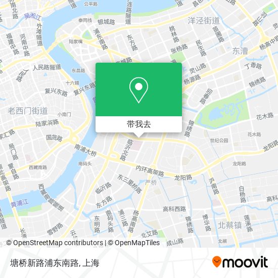 塘桥新路浦东南路地图