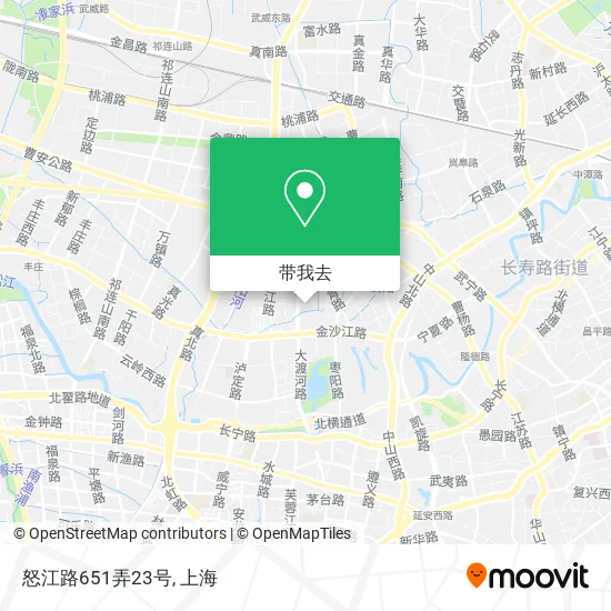 怒江路651弄23号地图