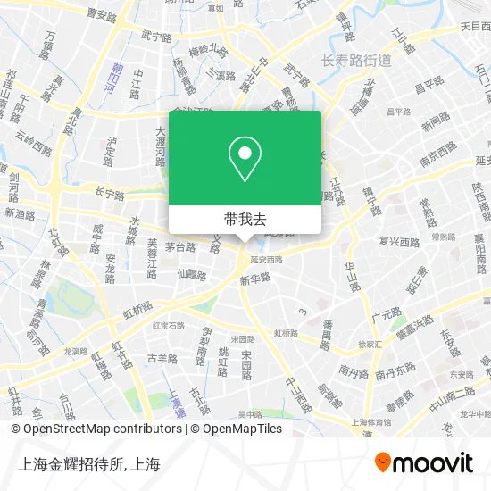 上海金耀招待所地图