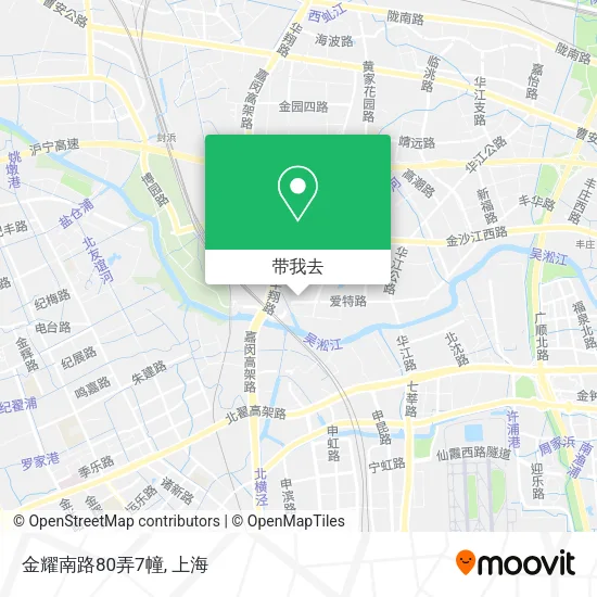 金耀南路80弄7幢地图