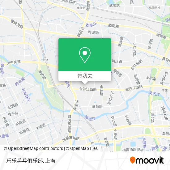 乐乐乒乓俱乐部地图
