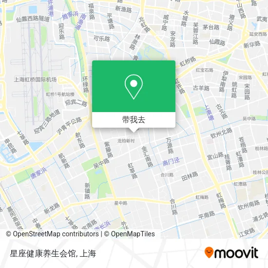 星座健康养生会馆地图