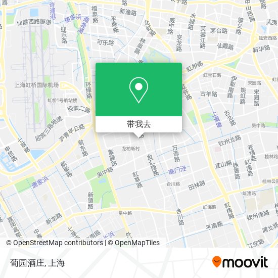葡园酒庄地图