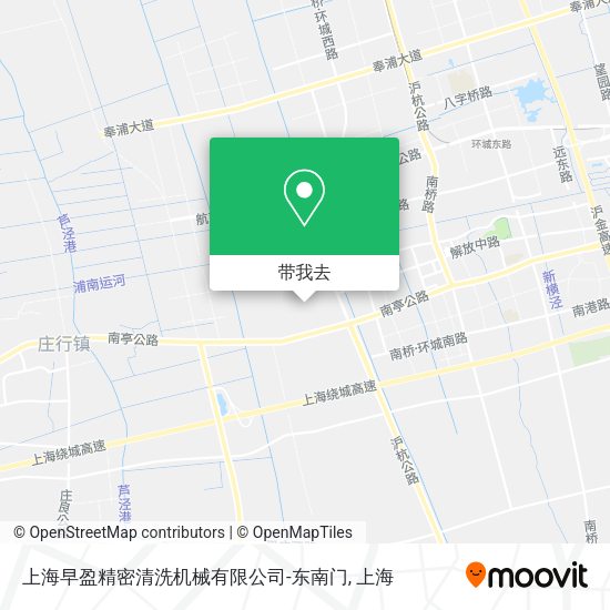 上海早盈精密清洗机械有限公司-东南门地图
