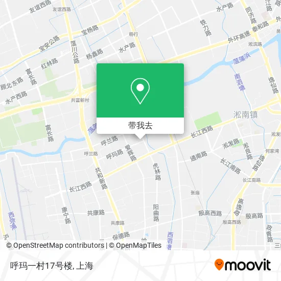 呼玛一村17号楼地图