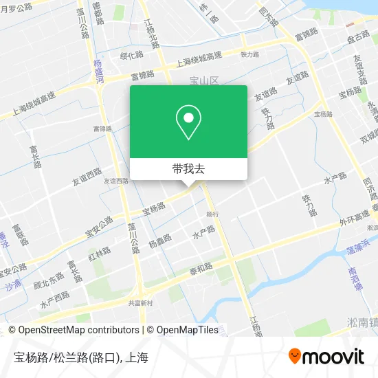 宝杨路/松兰路(路口)地图