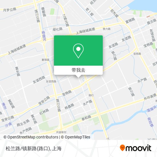 松兰路/镇新路(路口)地图