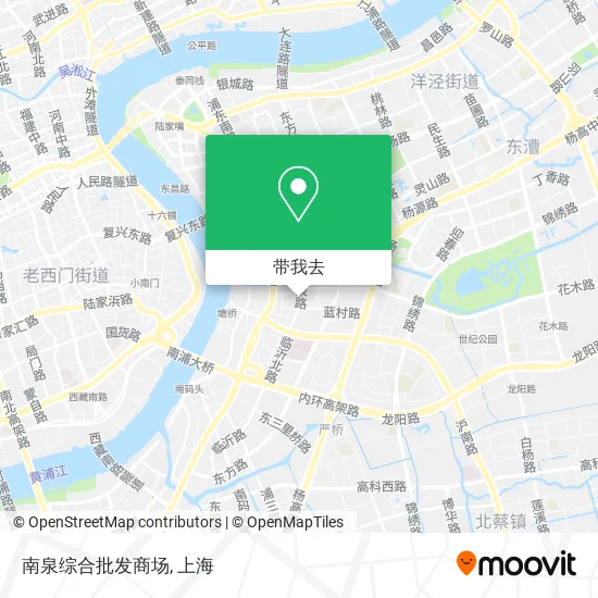 南泉综合批发商场地图