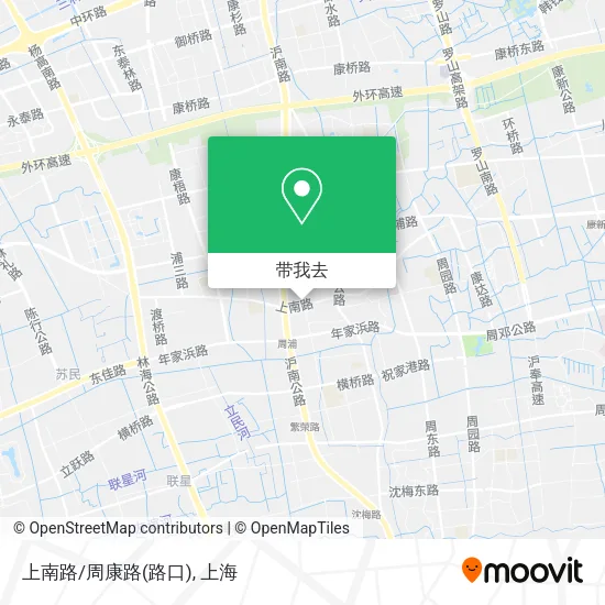上南路/周康路(路口)地图