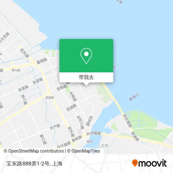 宝东路888弄1-2号地图