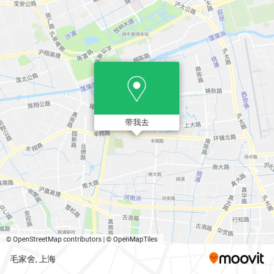 毛家舍地图