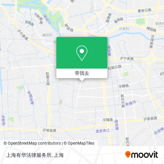 上海有华法律服务所地图