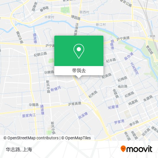 华志路地图