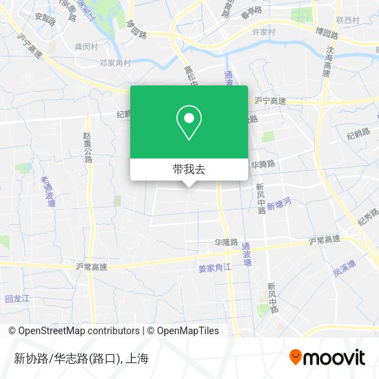 新协路/华志路(路口)地图