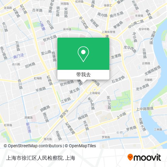 上海市徐汇区人民检察院地图