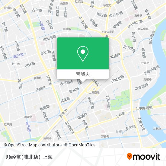 顺经堂(浦北店)地图