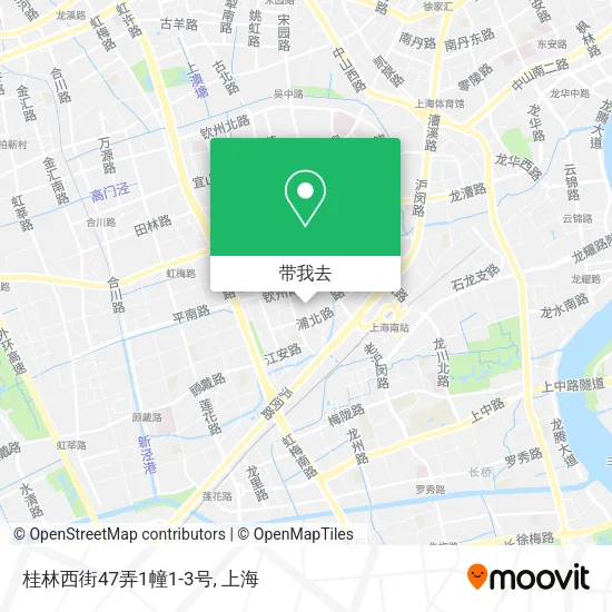 桂林西街47弄1幢1-3号地图