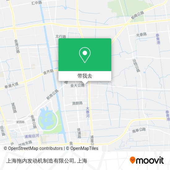 上海拖内发动机制造有限公司地图