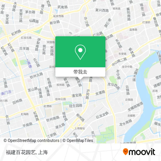 福建百花园艺地图