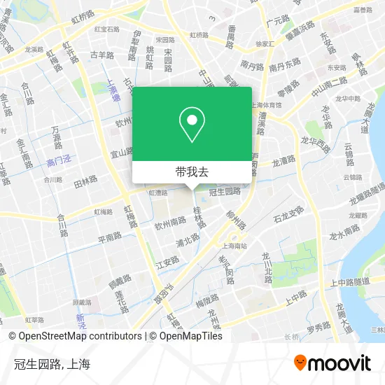 冠生园路地图