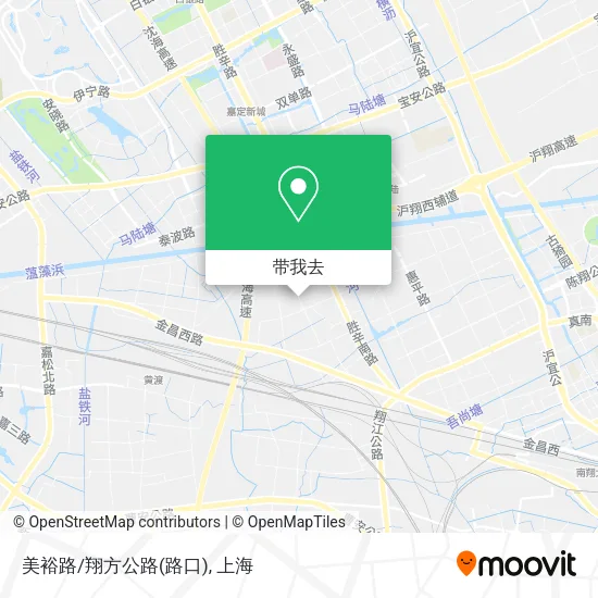 美裕路/翔方公路(路口)地图
