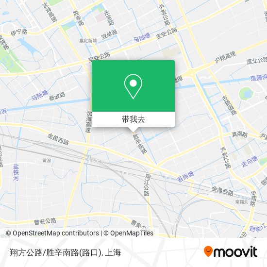 翔方公路/胜辛南路(路口)地图