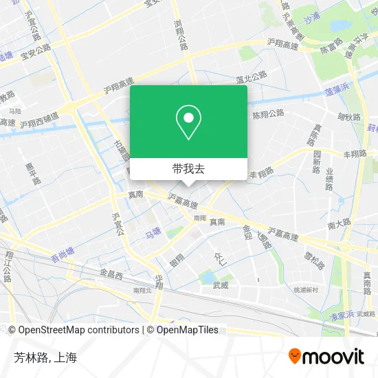 芳林路地图