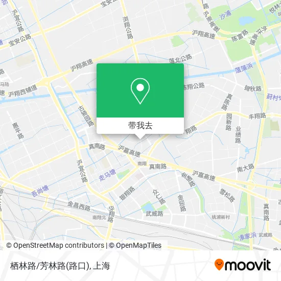 栖林路/芳林路(路口)地图