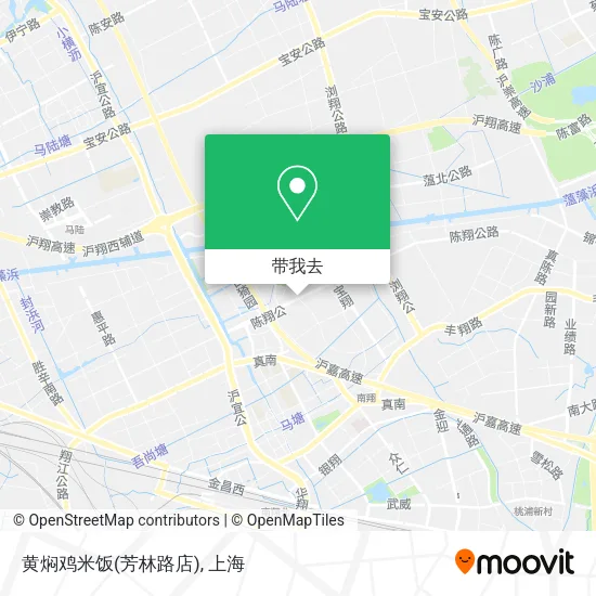 黄焖鸡米饭(芳林路店)地图