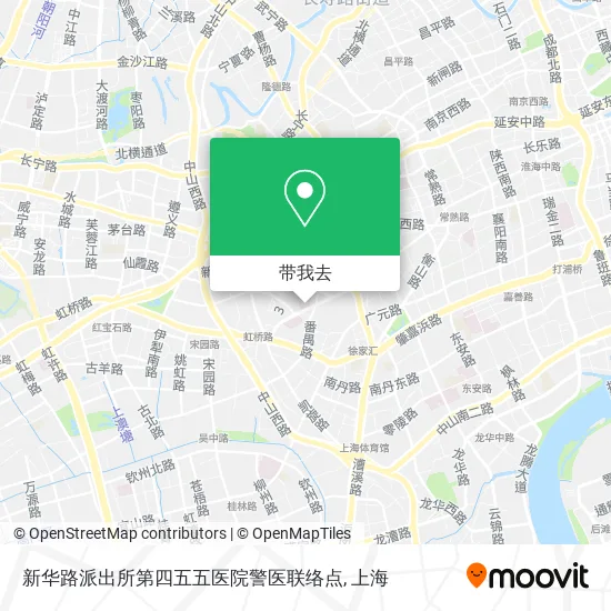 新华路派出所第四五五医院警医联络点地图