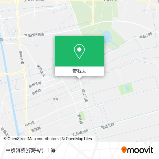 中横河桥(招呼站)地图