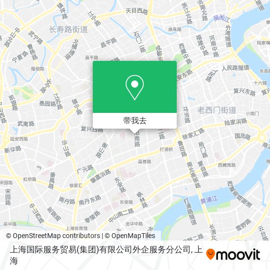 上海国际服务贸易(集团)有限公司外企服务分公司地图