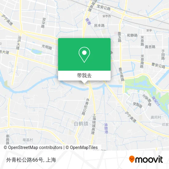 外青松公路66号地图