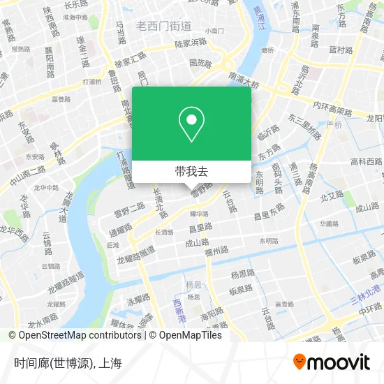 时间廊(世博源)地图
