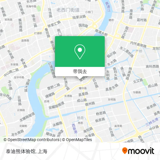 泰迪熊体验馆地图
