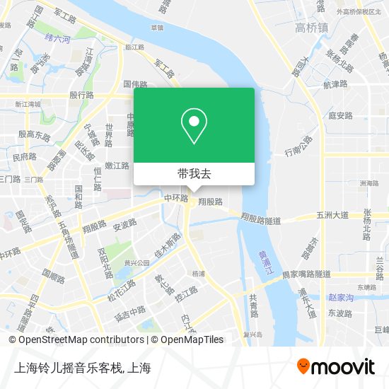 上海铃儿摇音乐客栈地图