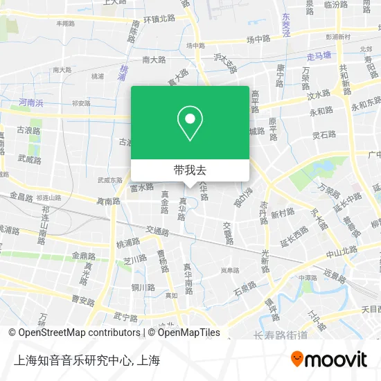 上海知音音乐研究中心地图