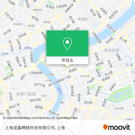 上海道鑫网络科技有限公司地图
