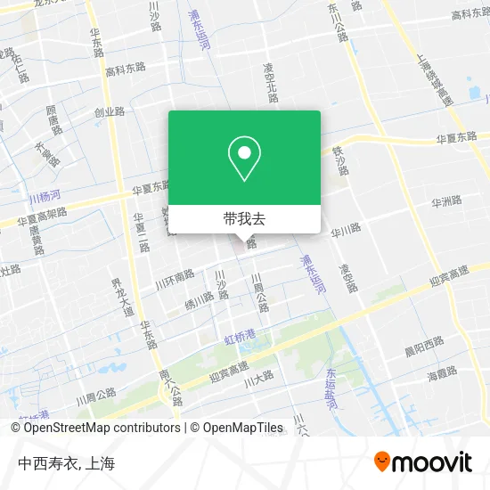 中西寿衣地图