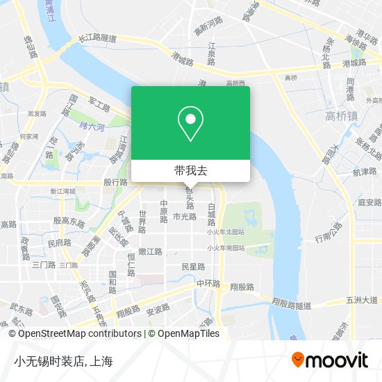 小无锡时装店地图