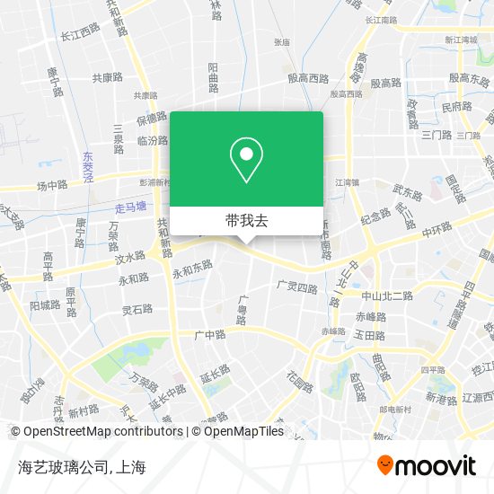 海艺玻璃公司地图