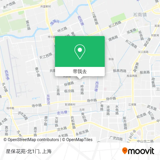 星保花苑-北1门地图