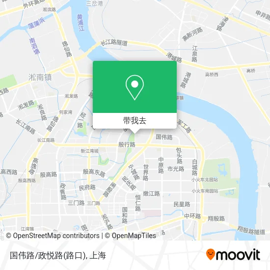 国伟路/政悦路(路口)地图