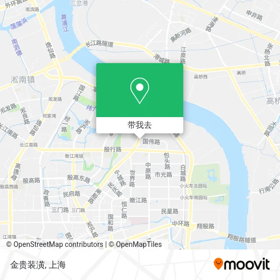 金贵装潢地图