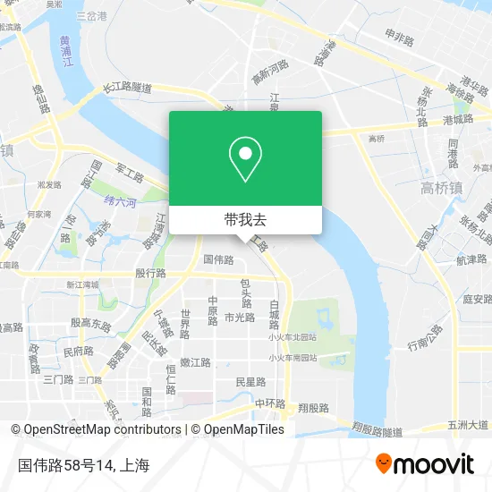 国伟路58号14地图