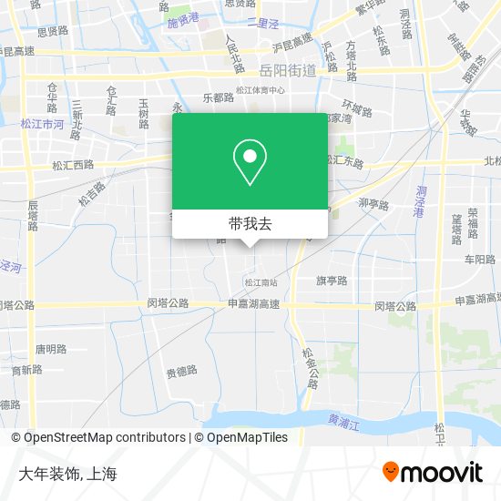 大年装饰地图