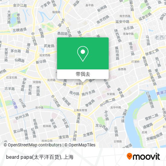 beard papa(太平洋百货)地图