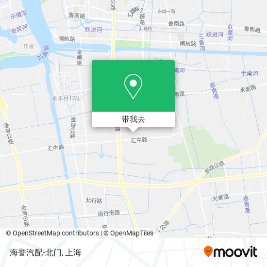 海誉汽配-北门地图