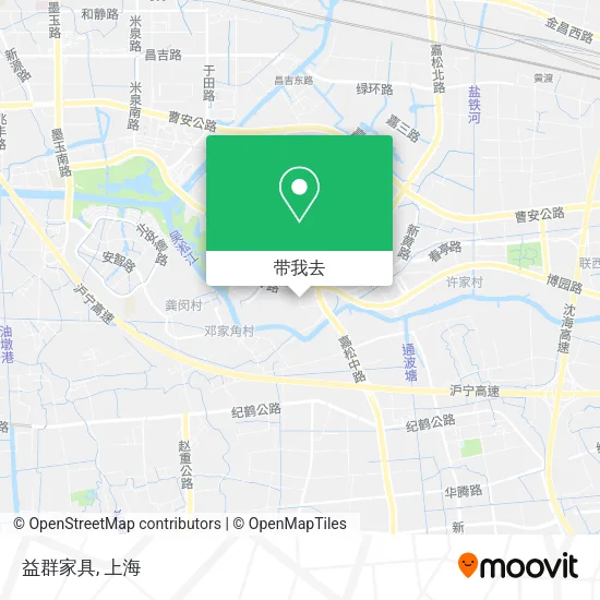 益群家具地图