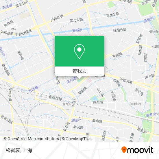 松鹤园地图